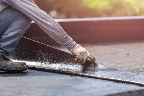 Professional Wet Basement Repair technician working in Yoder, IN